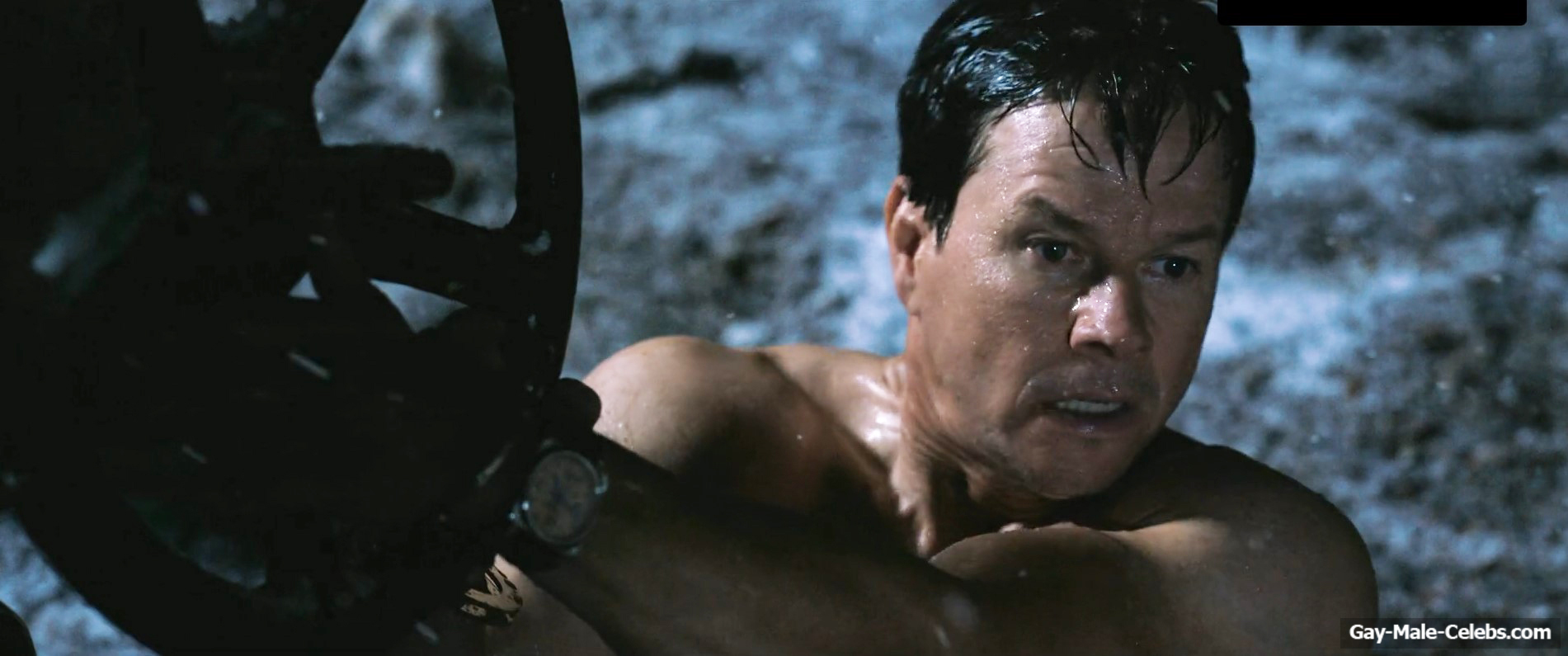 Mark Wahlberg Shirtless in Play Dirty