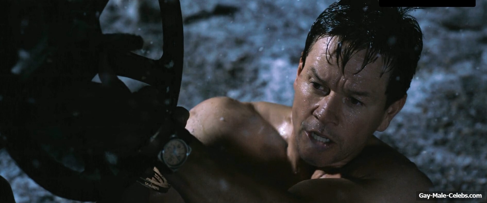 Mark Wahlberg Shirtless in Play Dirty