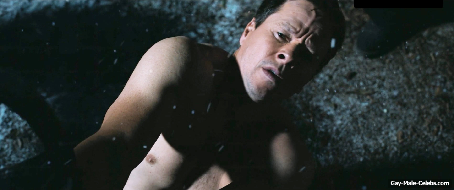 Mark Wahlberg Shirtless in Play Dirty