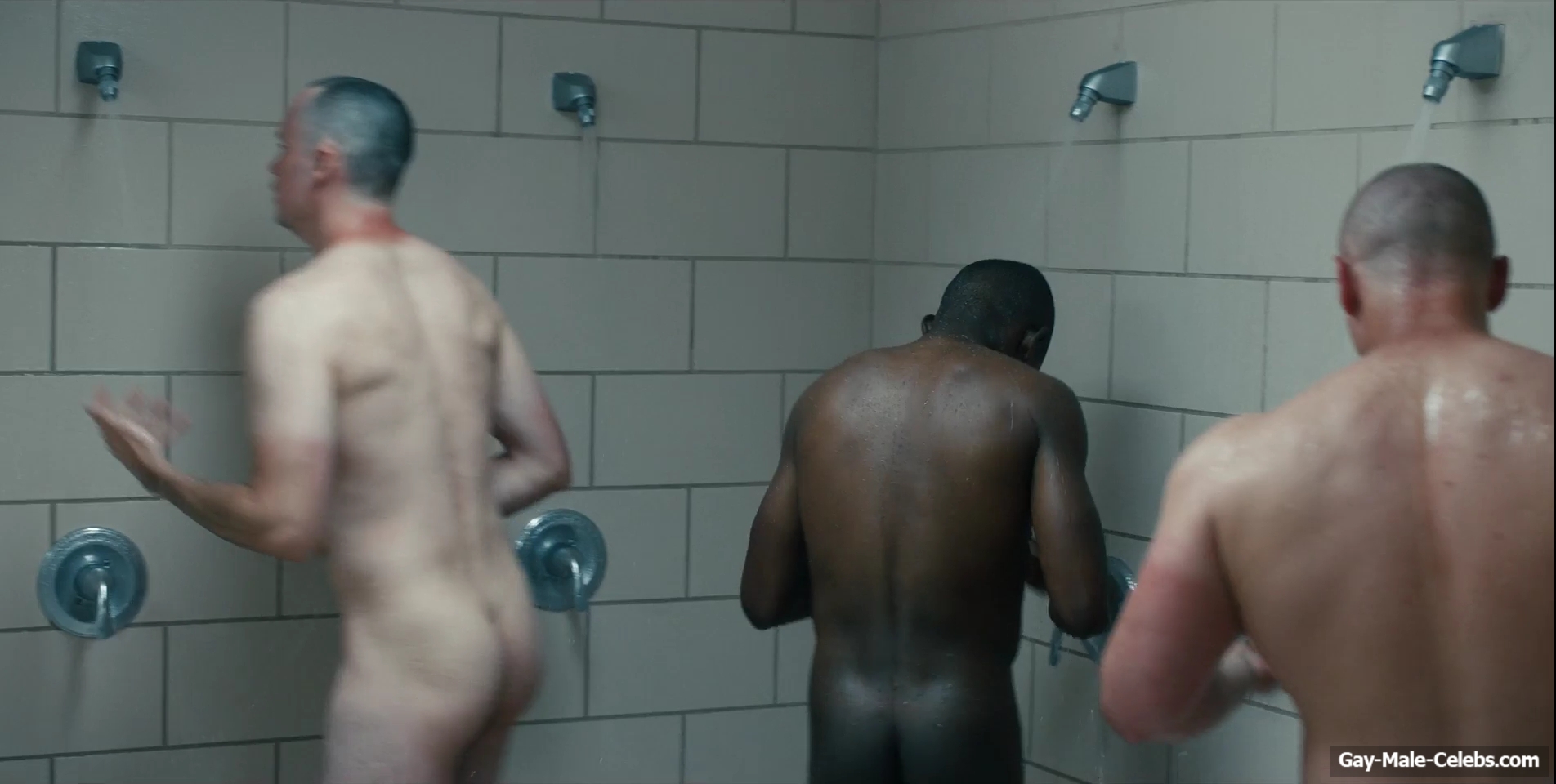 Miles Heizer nude shower in Boots