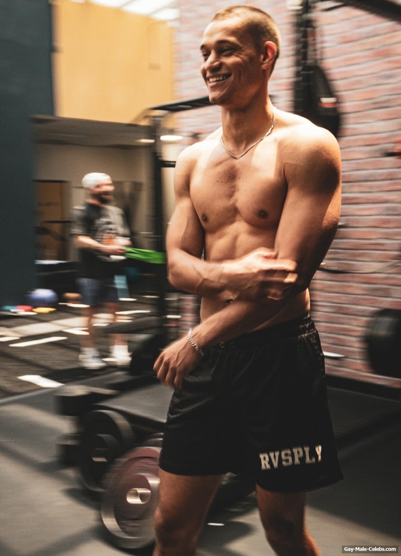 Tyriq Withers shirtless