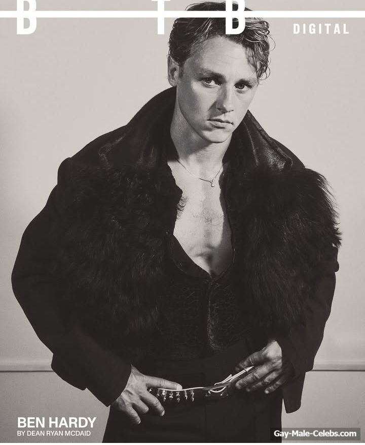 Ben Hardy shirtless