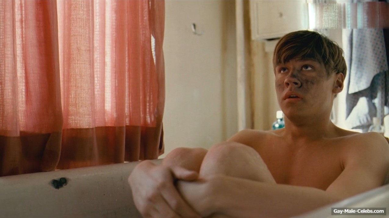 David Kross nude in The Reader
