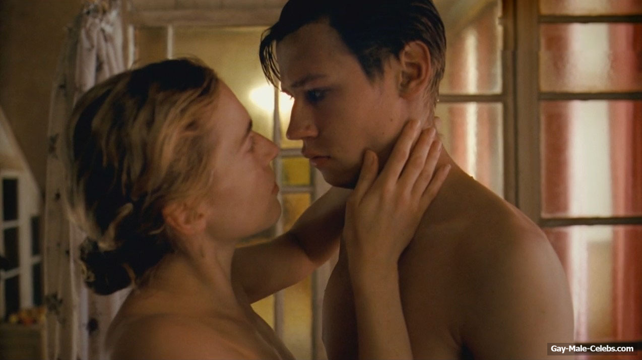 David Kross nude in The Reader