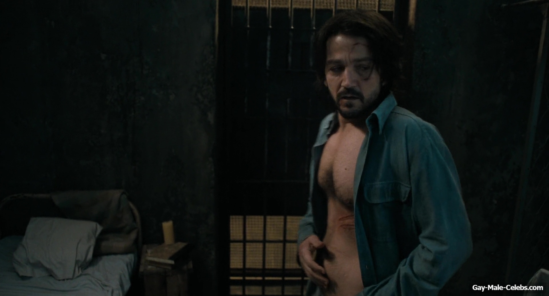 Diego Luna gay sex in Kiss Of The Spider Woman