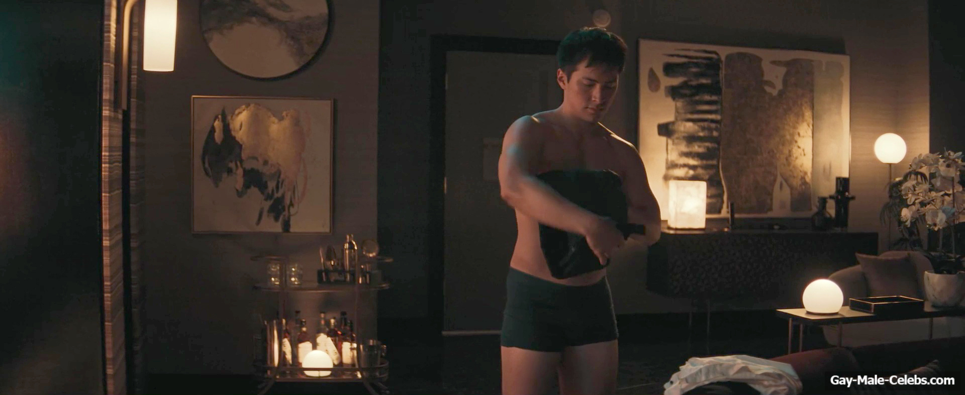 Hudson Williams nude in Heated Rivalry