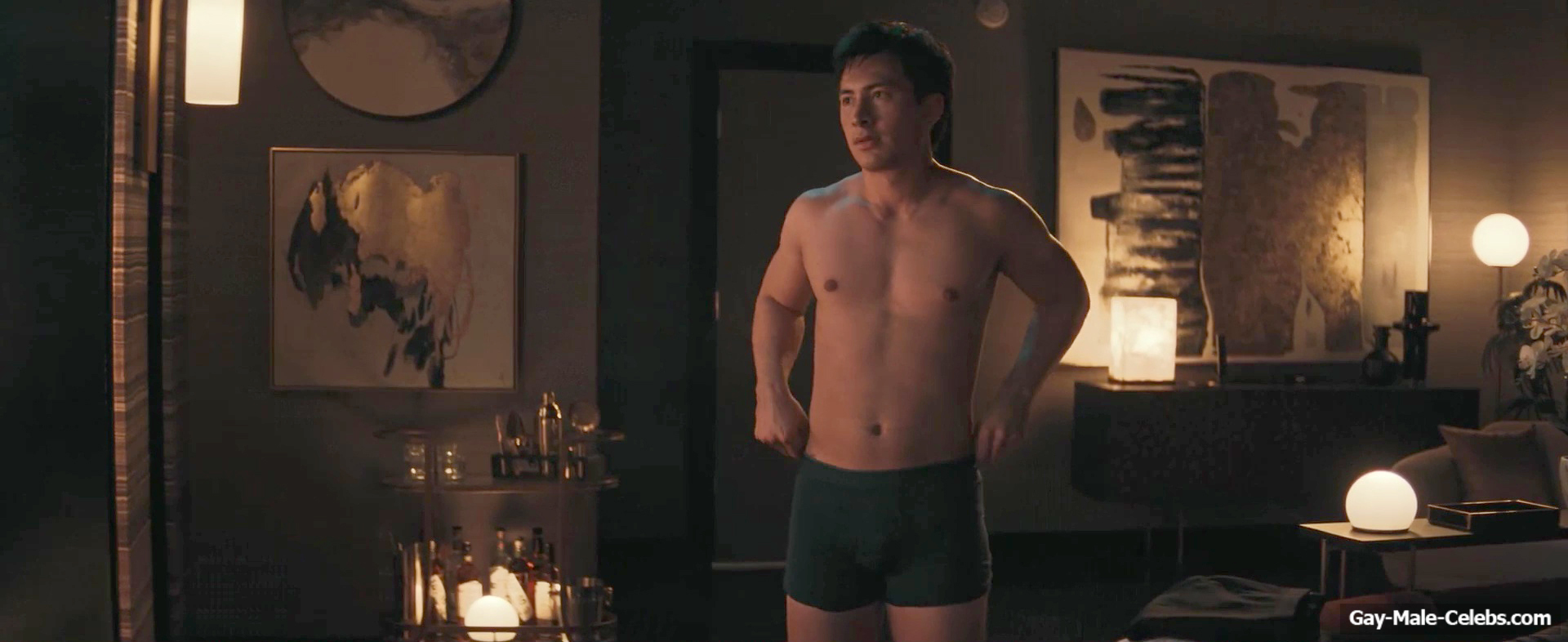 Hudson Williams cock bulge