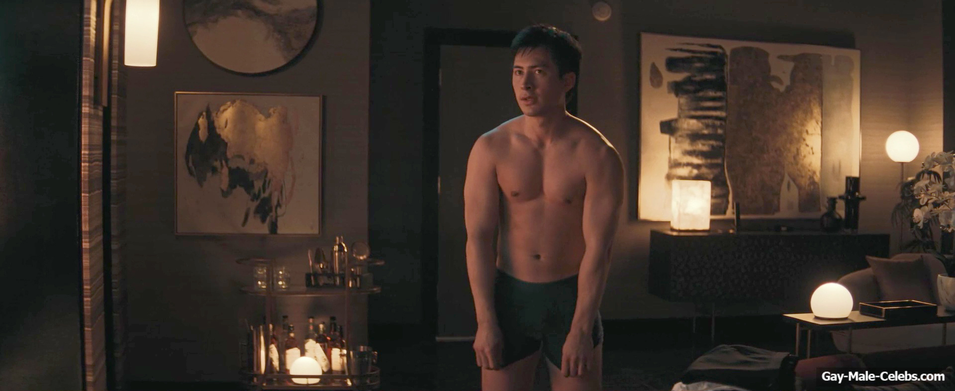 Hudson Williams nude in Heated Rivalry