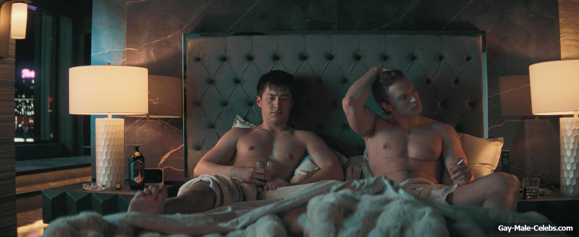 Hudson Williams nude in Heated Rivalry