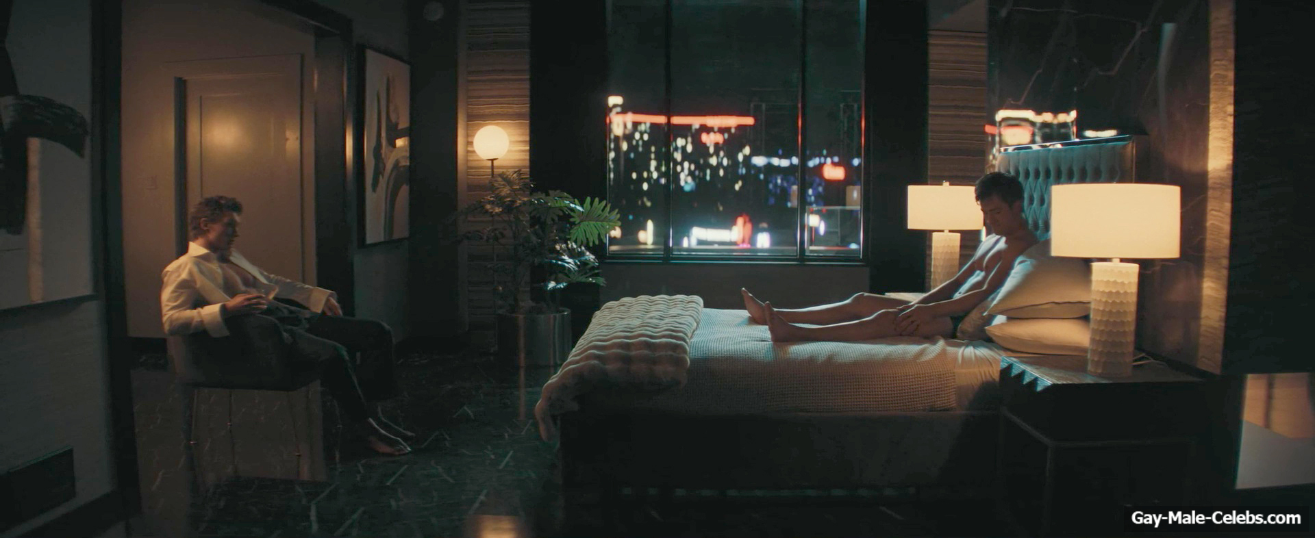 Hudson Williams nude in Heated Rivalry