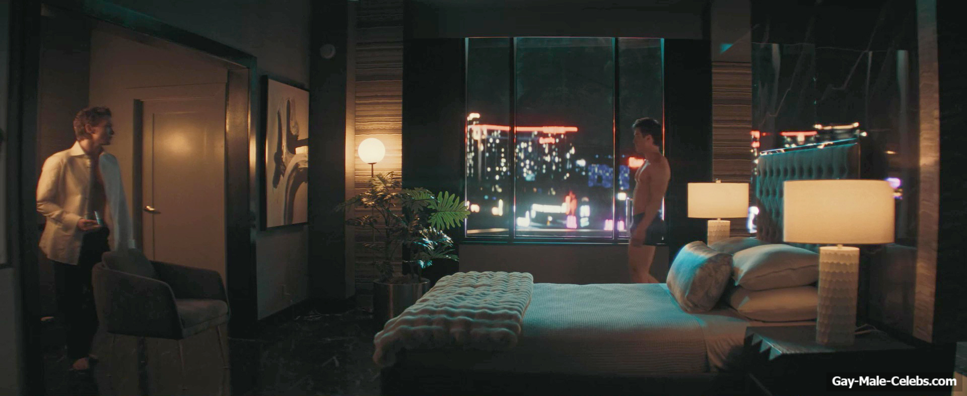 Hudson Williams nude in Heated Rivalry