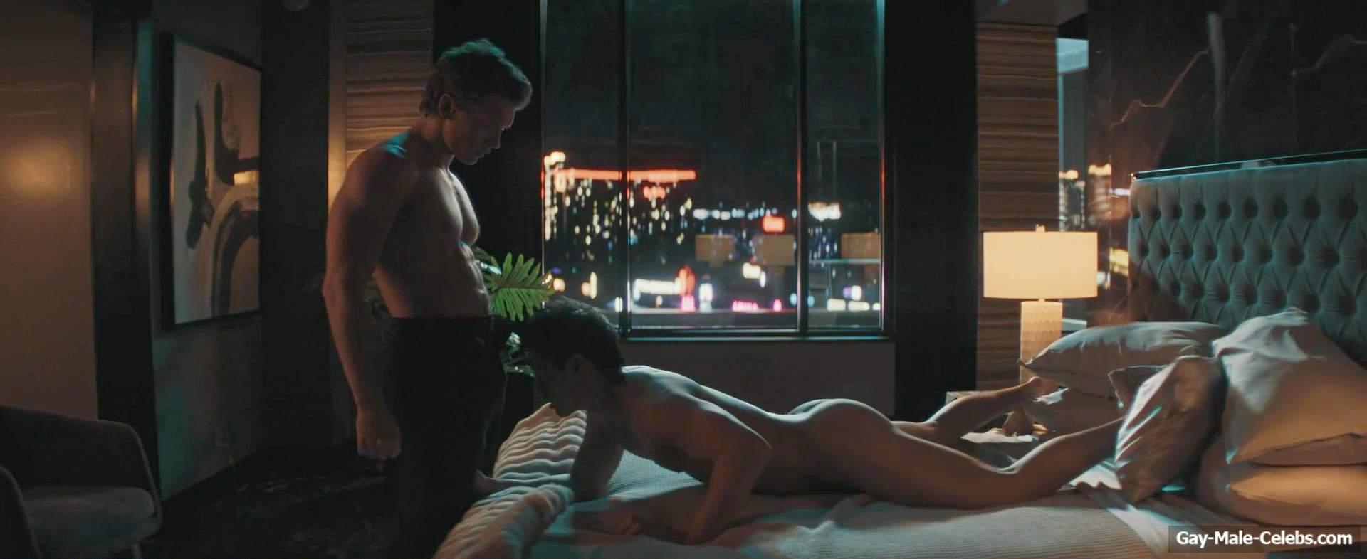 Hudson Williams nude in Heated Rivalry