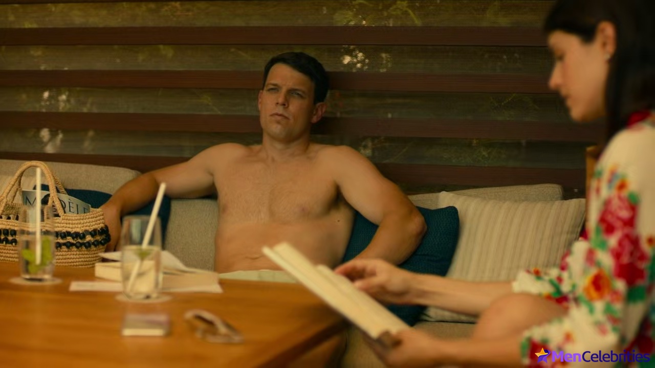 Jake Lacy shirtless