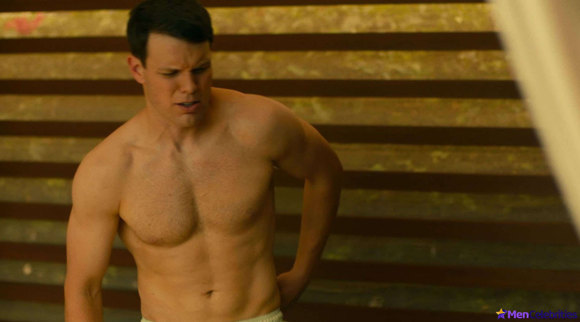Jake Lacy nude scenes