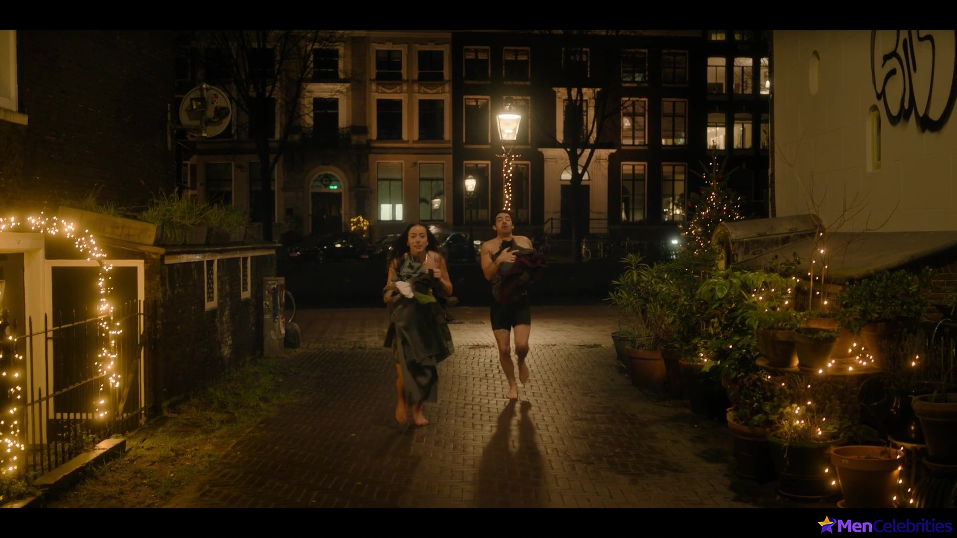 KJ Apa and Joe Jonas shirtless