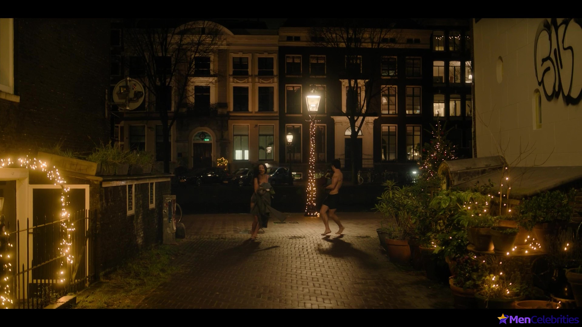 KJ Apa and Joe Jonas shirtless