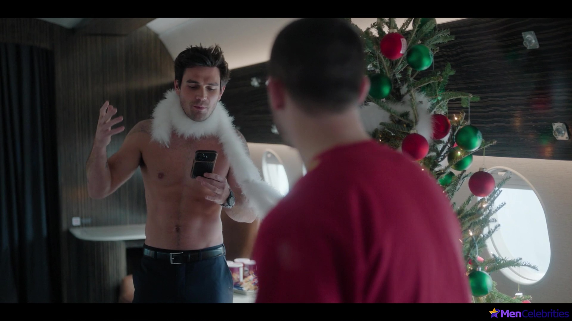 KJ Apa and Joe Jonas shirtless