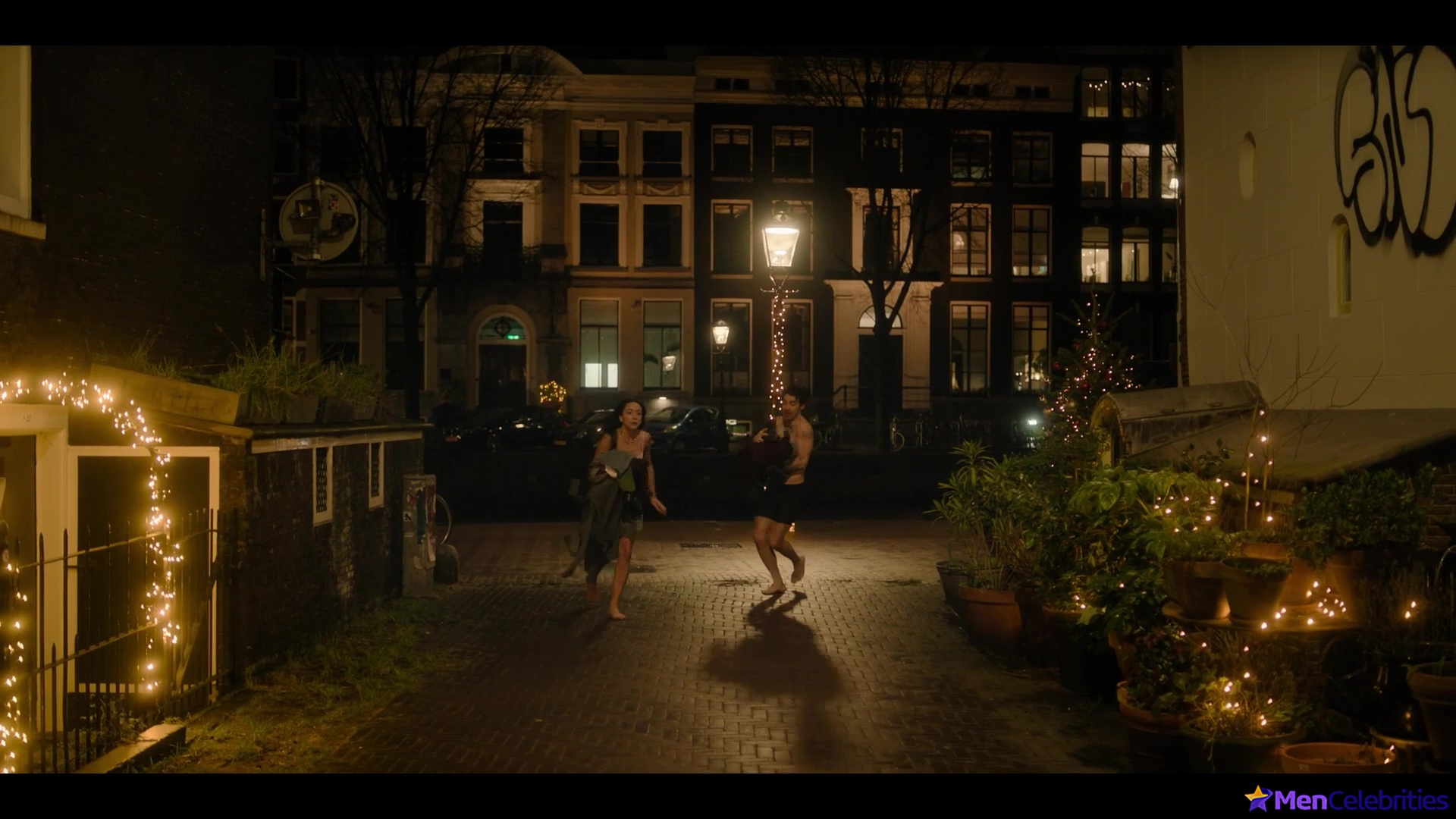 KJ Apa and Joe Jonas shirtless