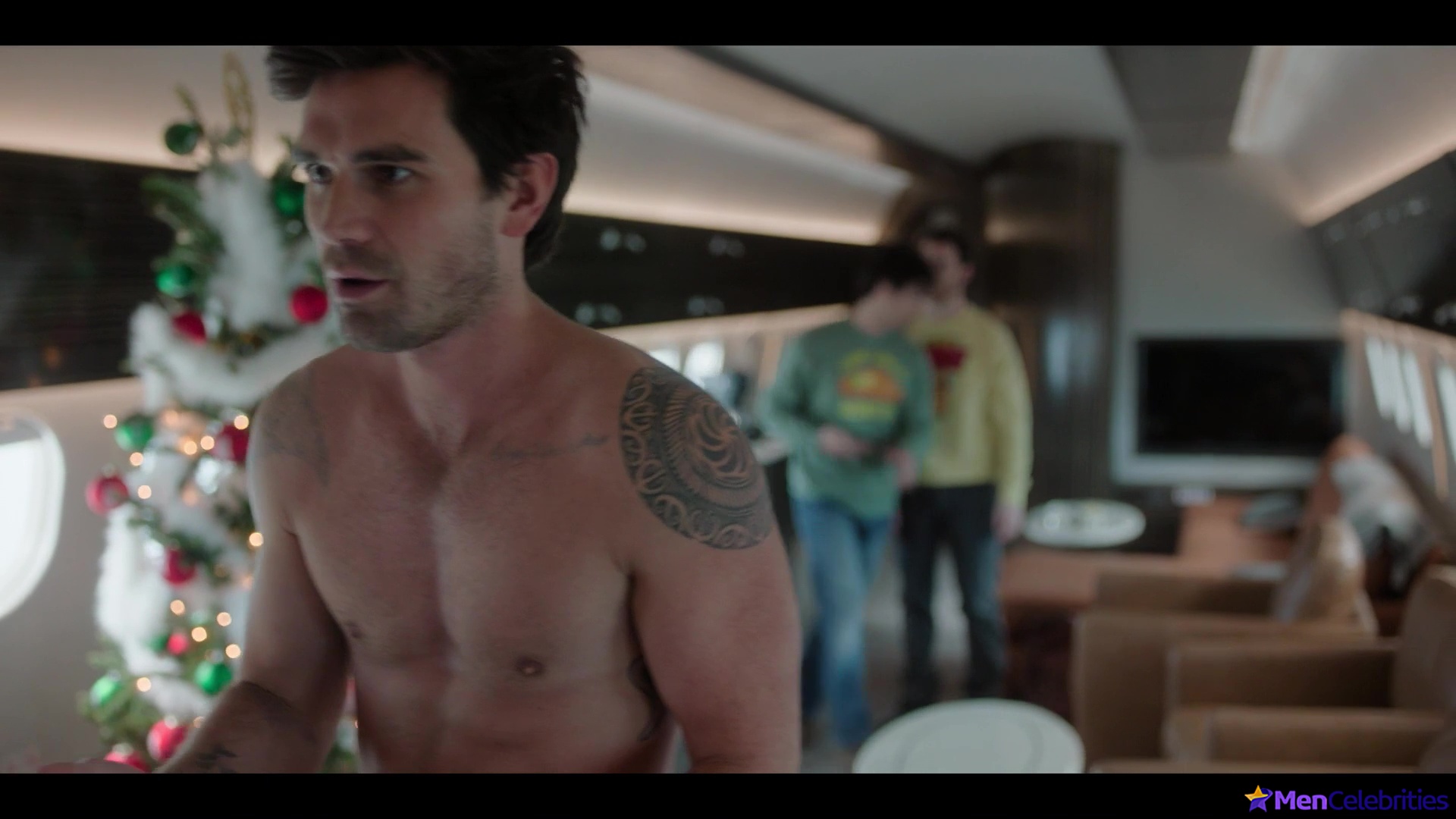 KJ Apa and Joe Jonas shirtless
