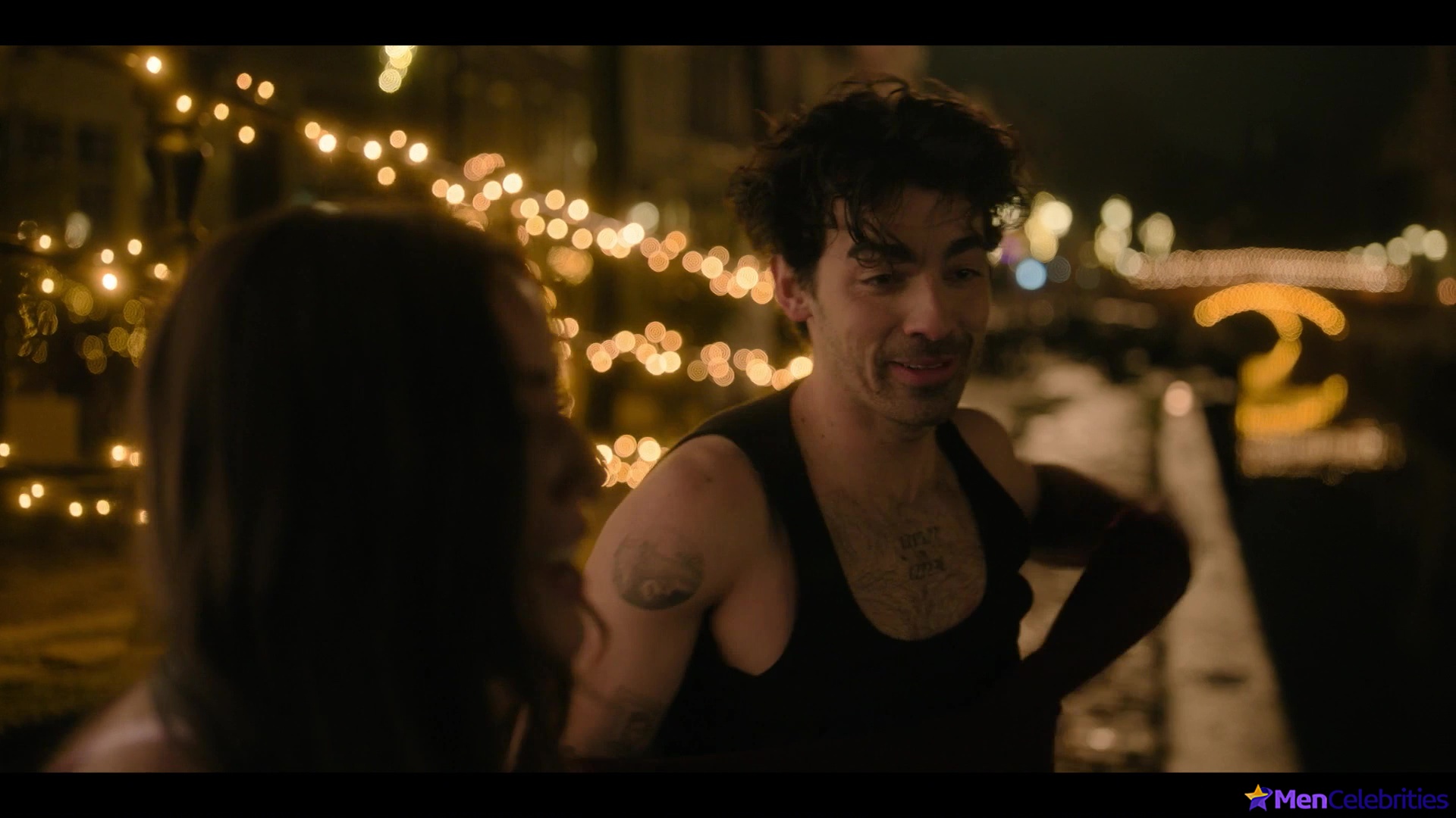 KJ Apa and Joe Jonas shirtless