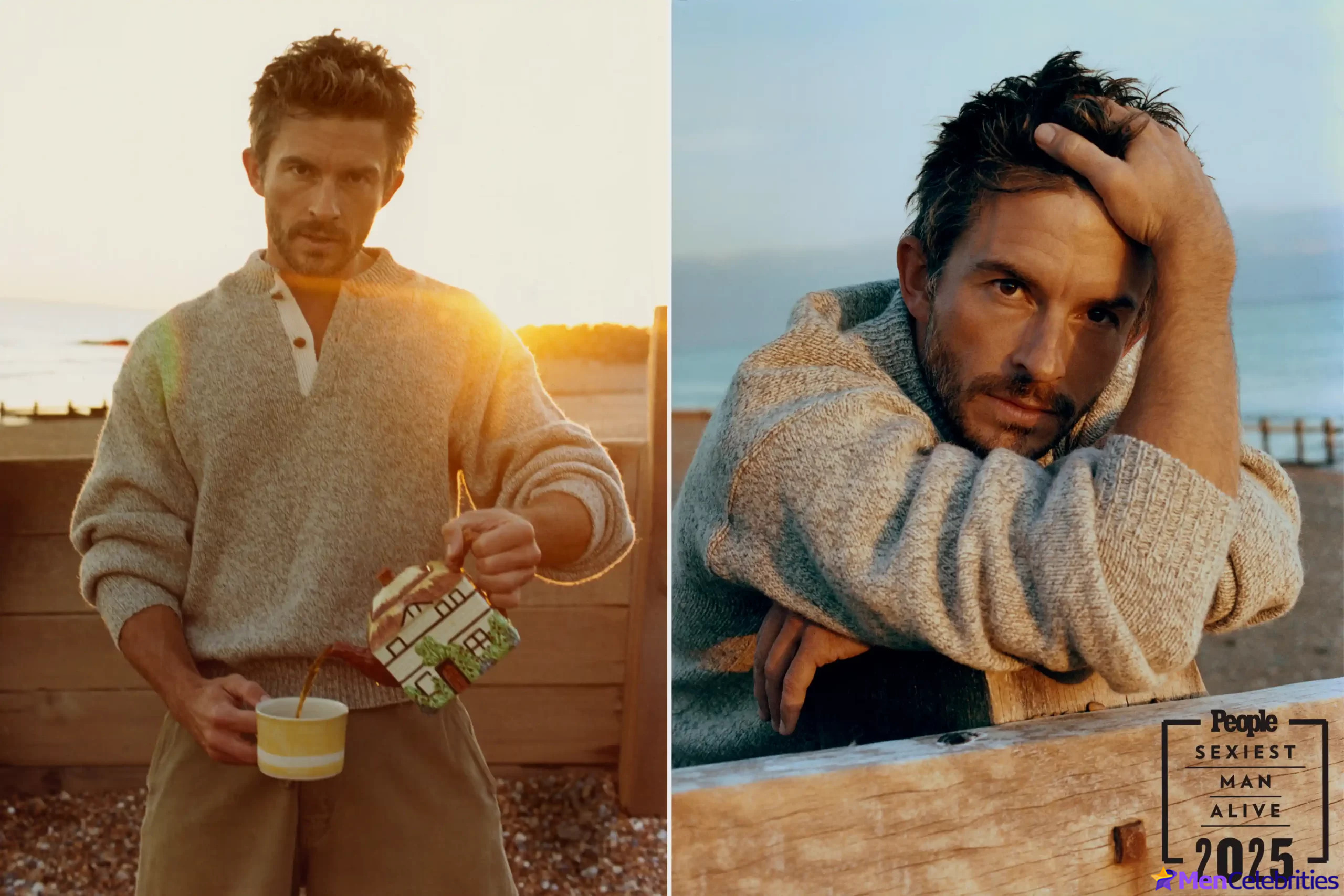 Jonathan Bailey sexy for People