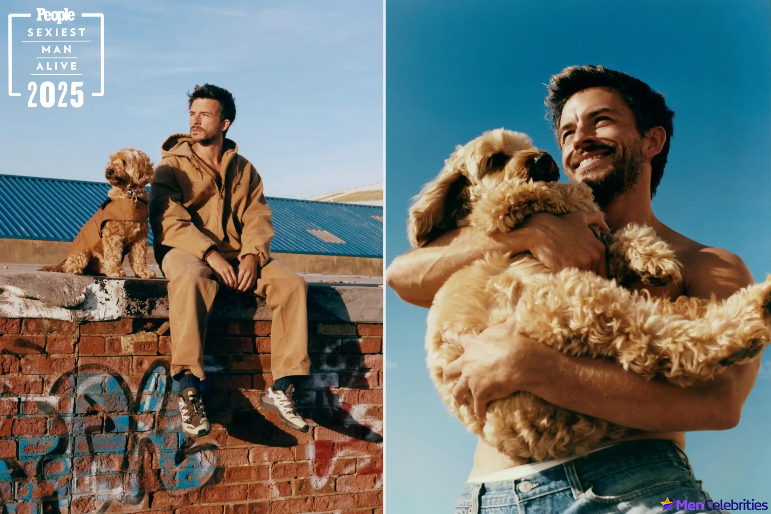 Jonathan Bailey sexy for People