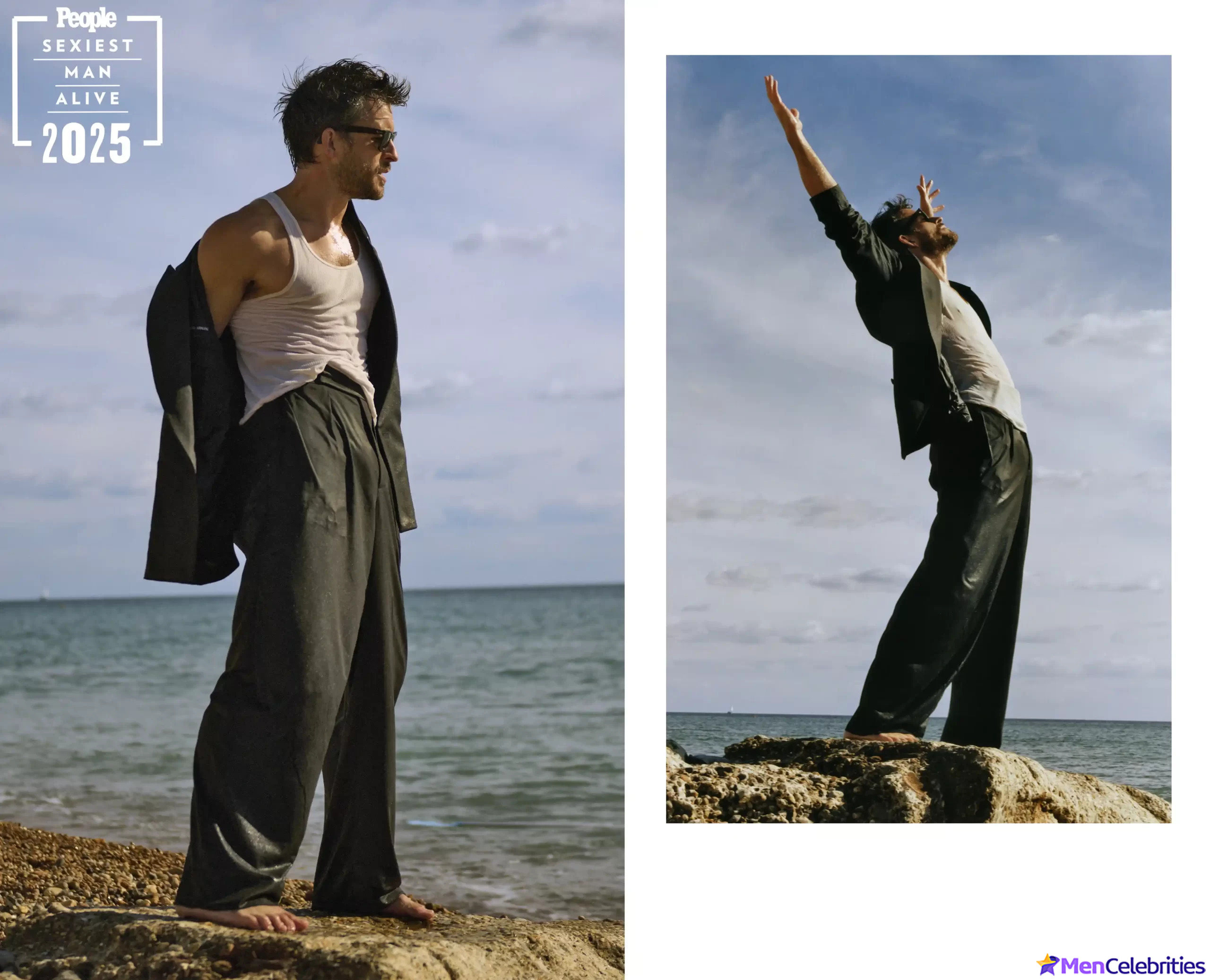 Jonathan Bailey sexy for People