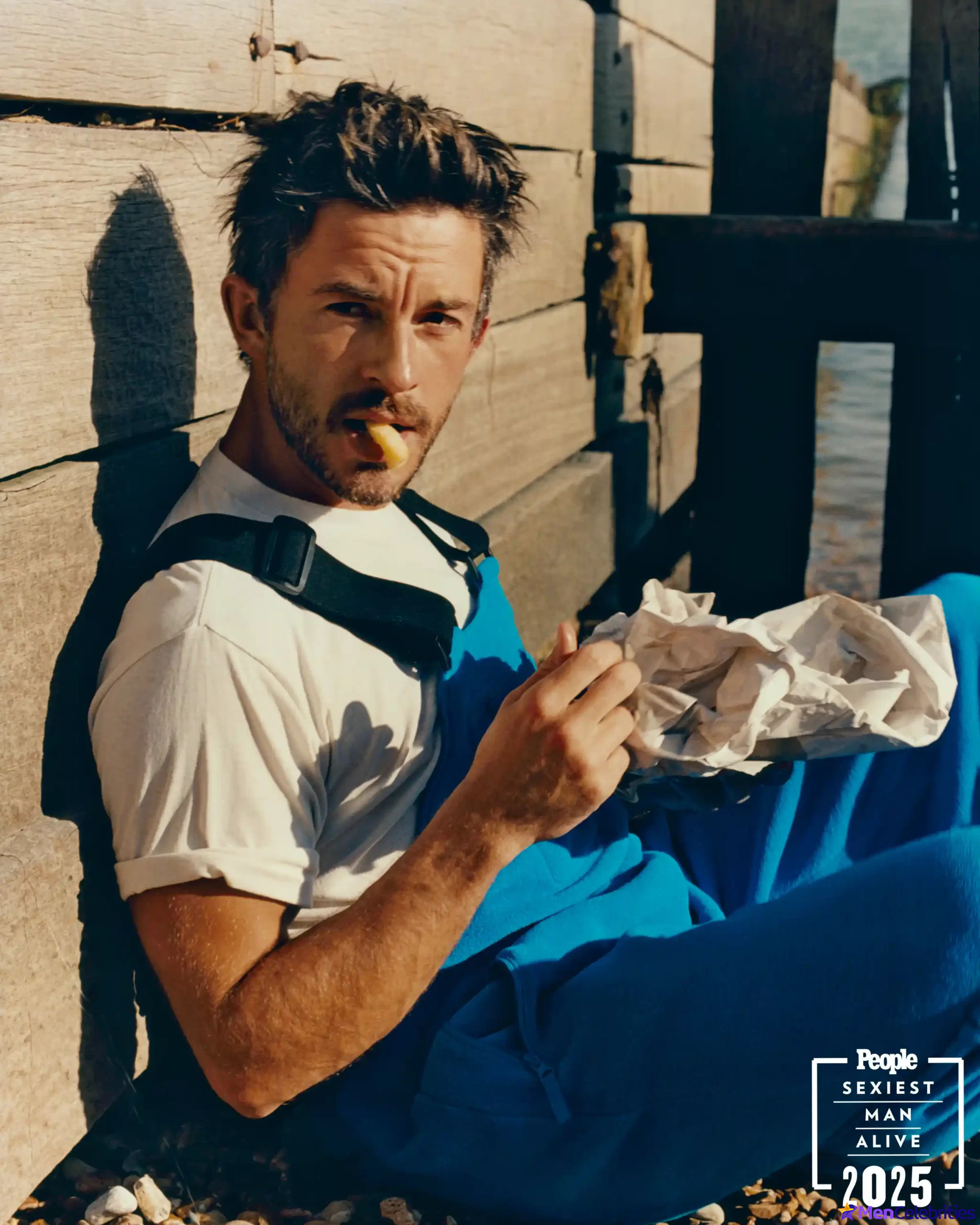 Jonathan Bailey sexy for People