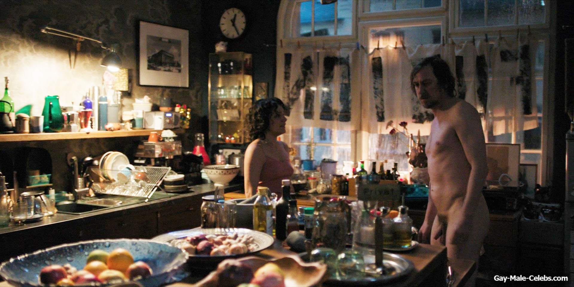 Lars Eidinger Frontal Nude in The Light