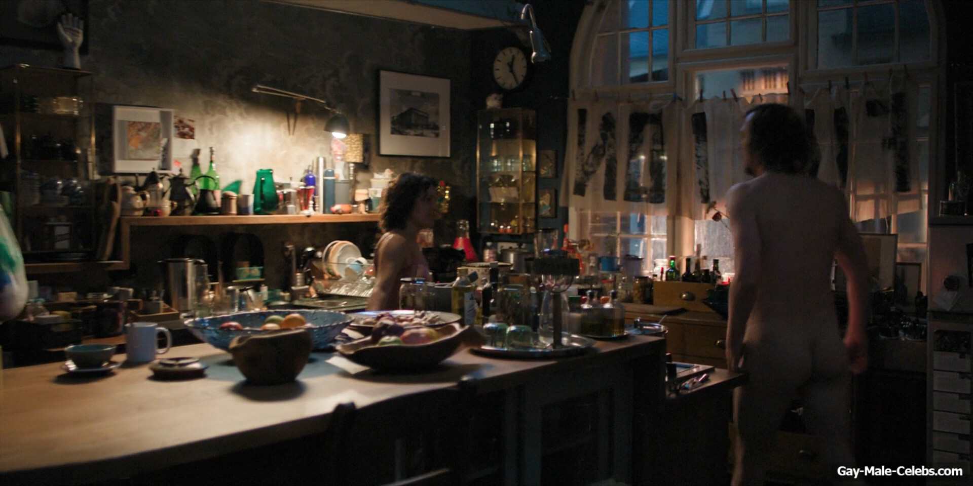 Lars Eidinger Frontal Nude in The Light