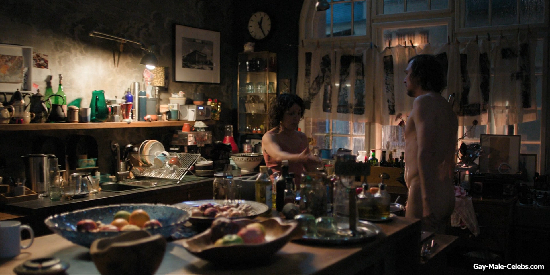 Lars Eidinger Frontal Nude in The Light