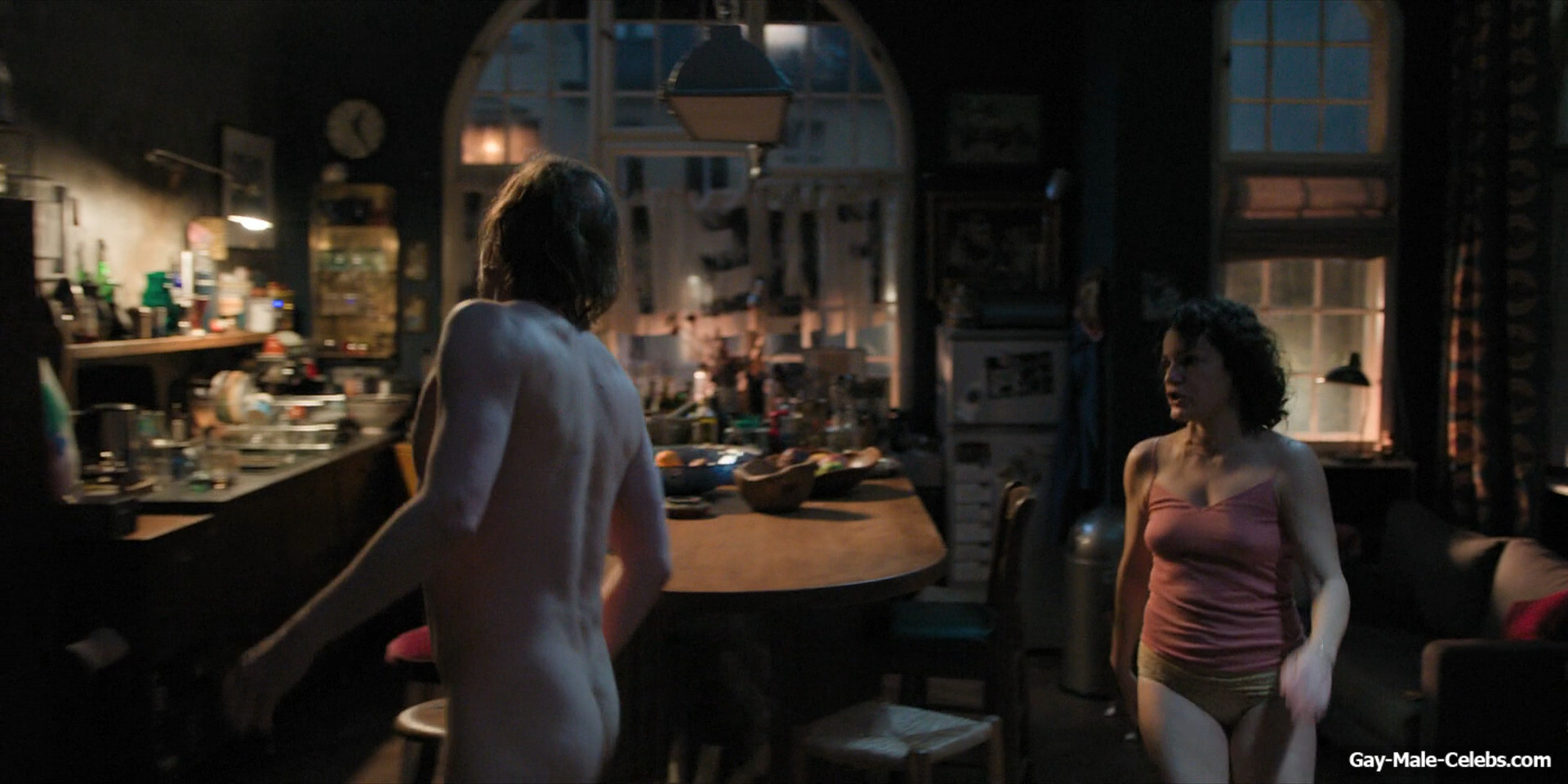 Lars Eidinger Frontal Nude in The Light