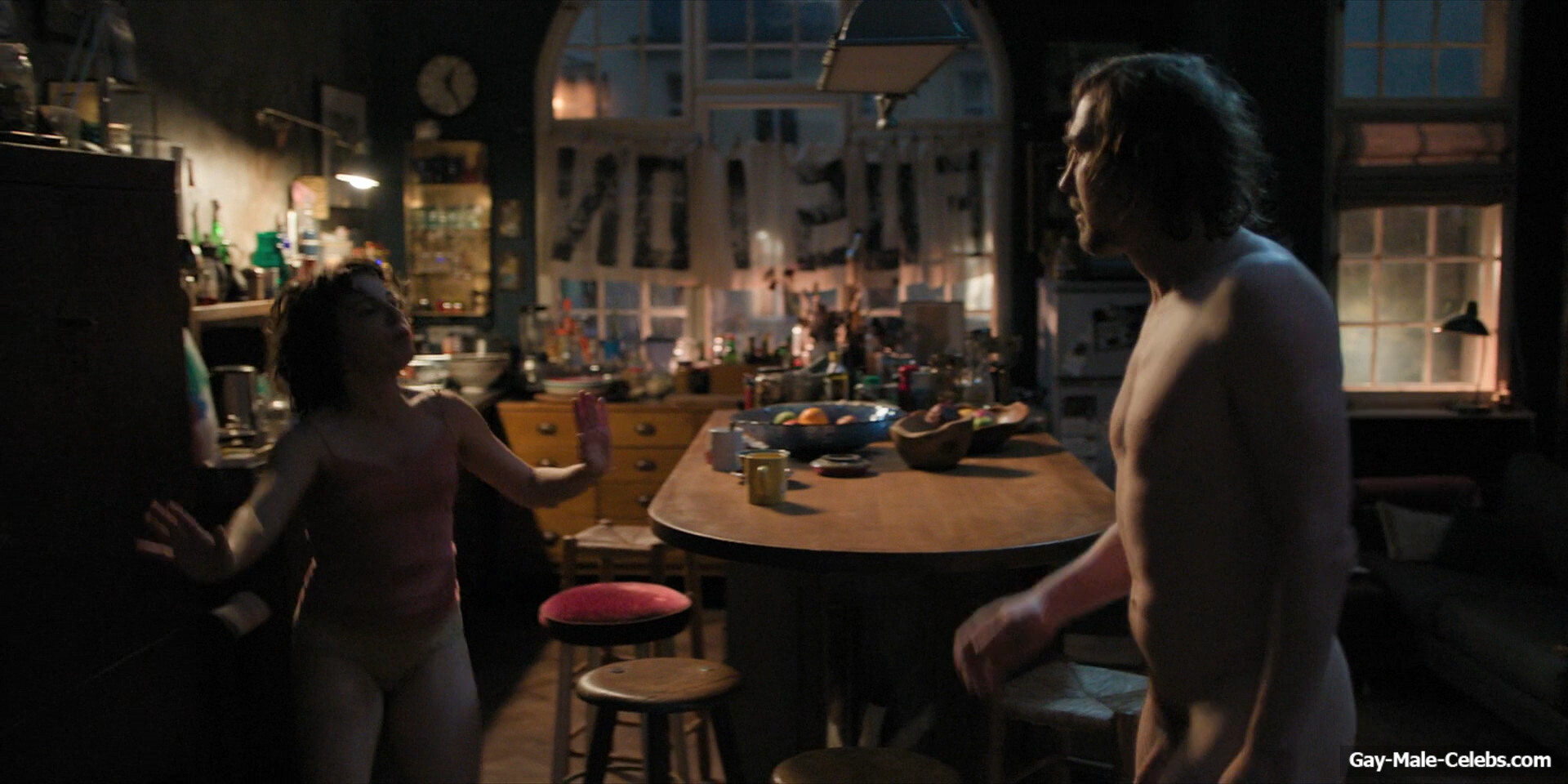 Lars Eidinger Frontal Nude in The Light