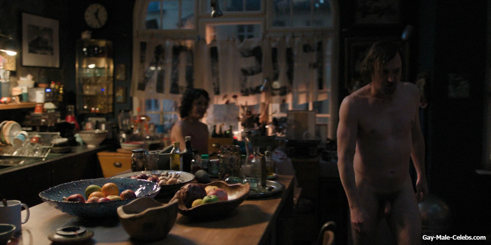 Lars Eidinger Frontal Nude in The Light