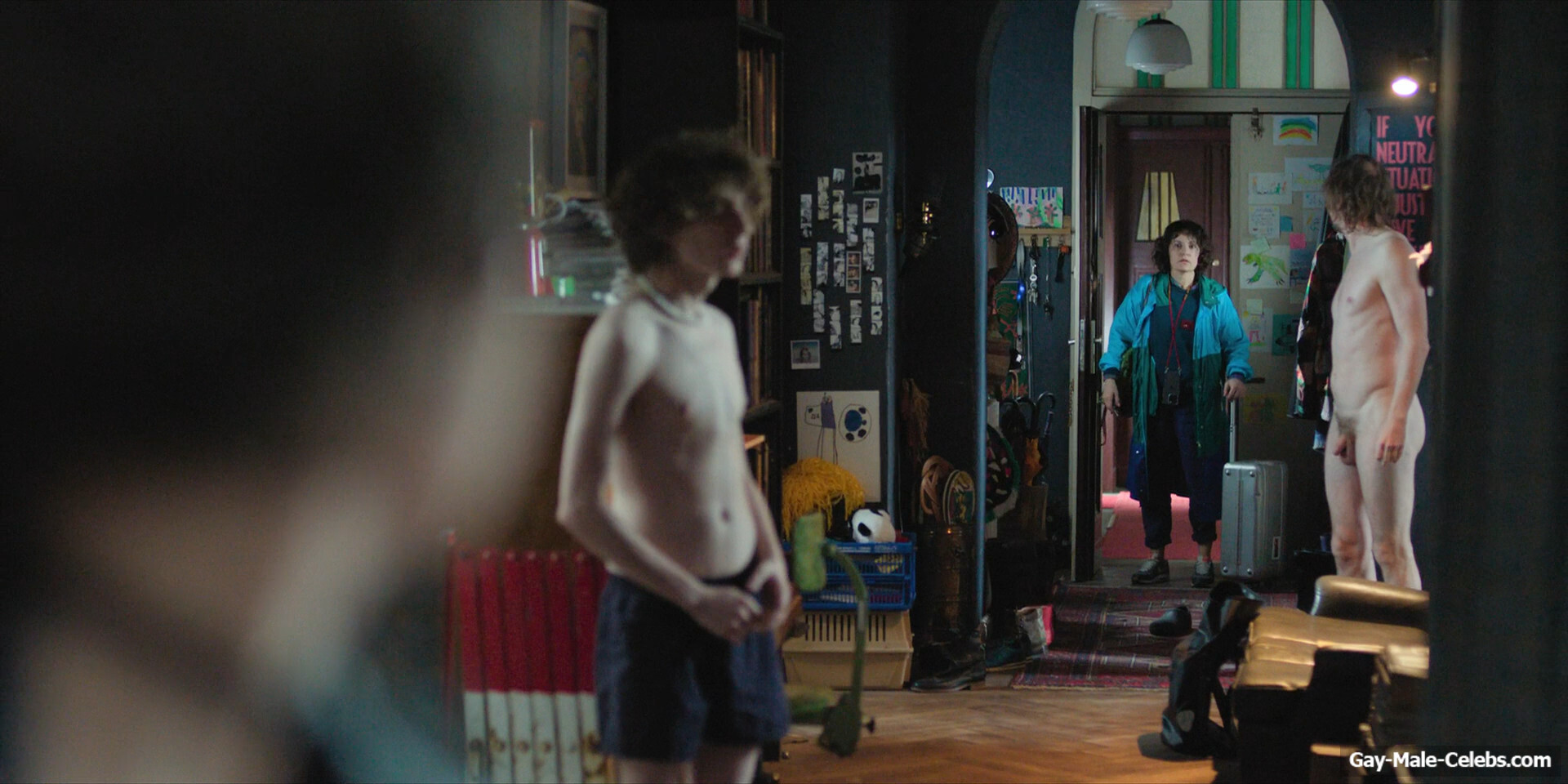 Lars Eidinger Frontal Nude in The Light