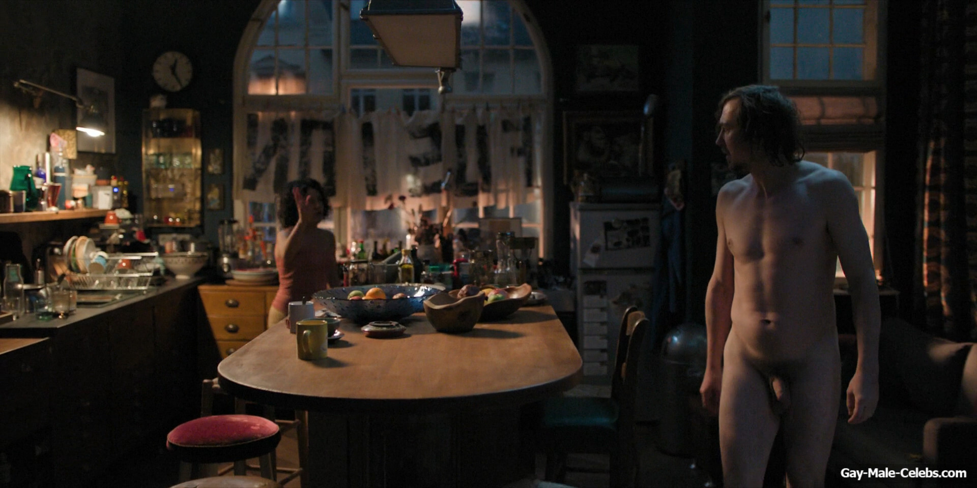 Lars Eidinger Frontal Nude in The Light