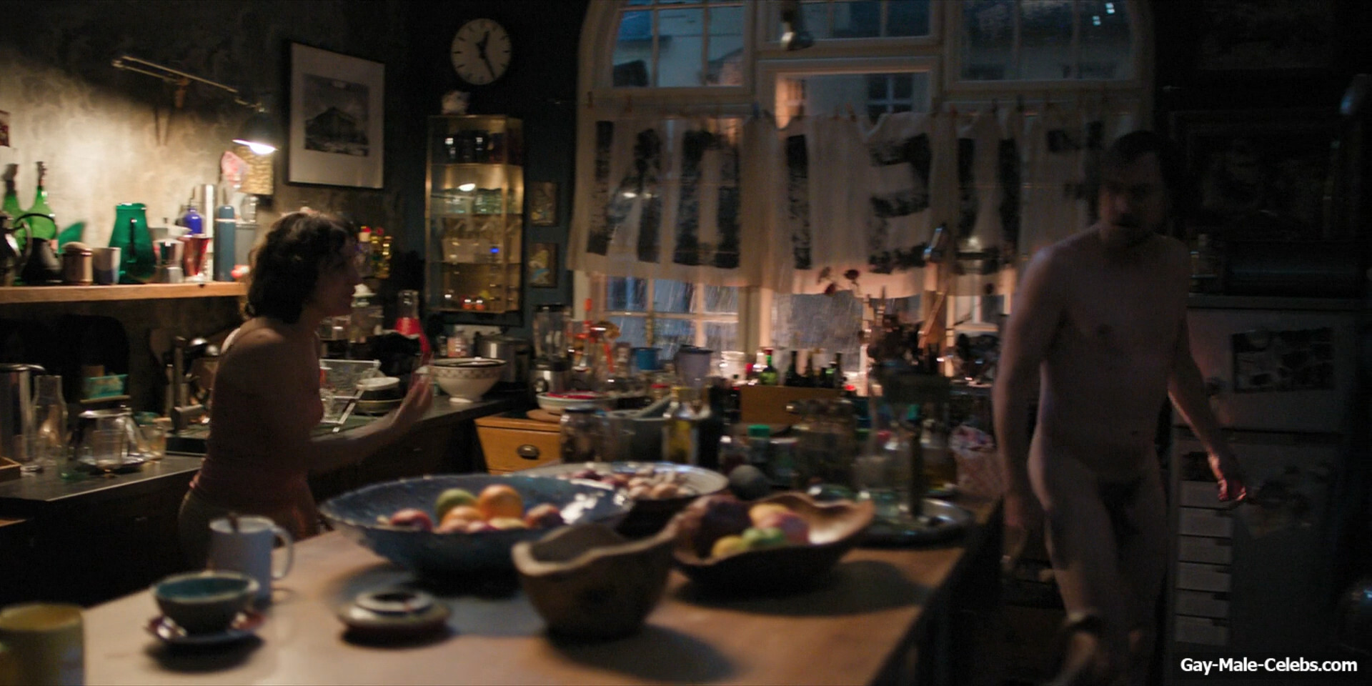 Lars Eidinger Frontal Nude in The Light