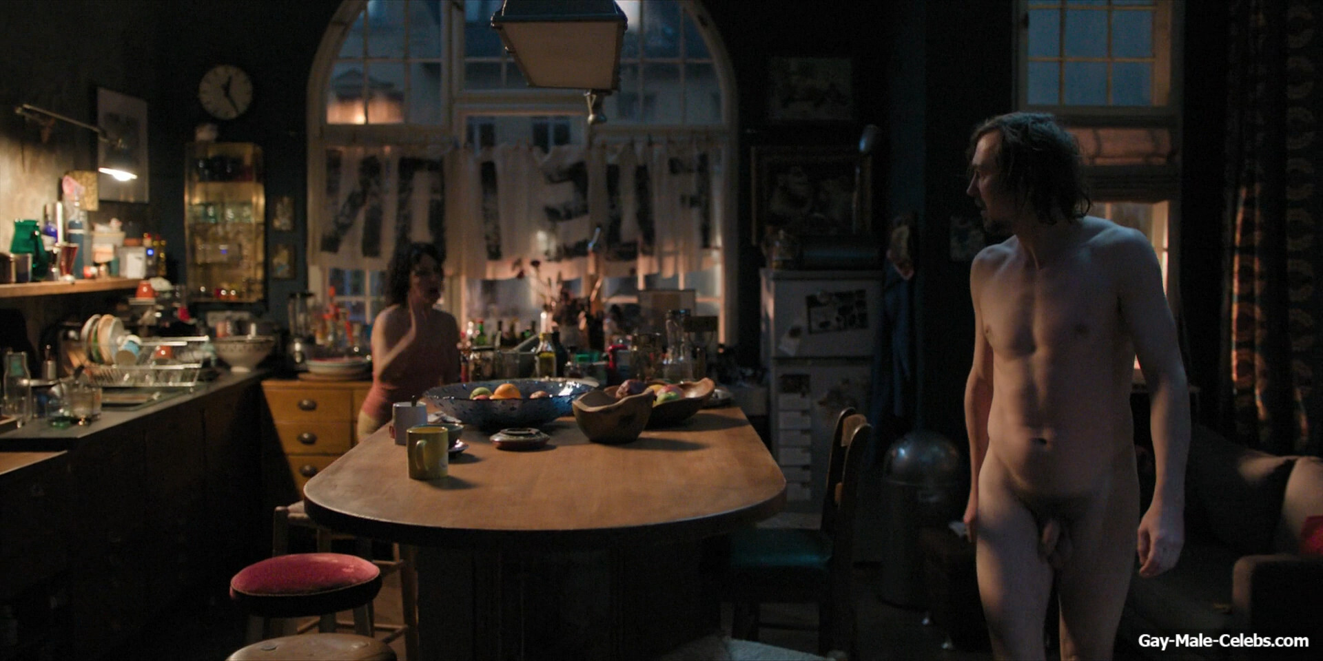 Lars Eidinger Frontal Nude in The Light