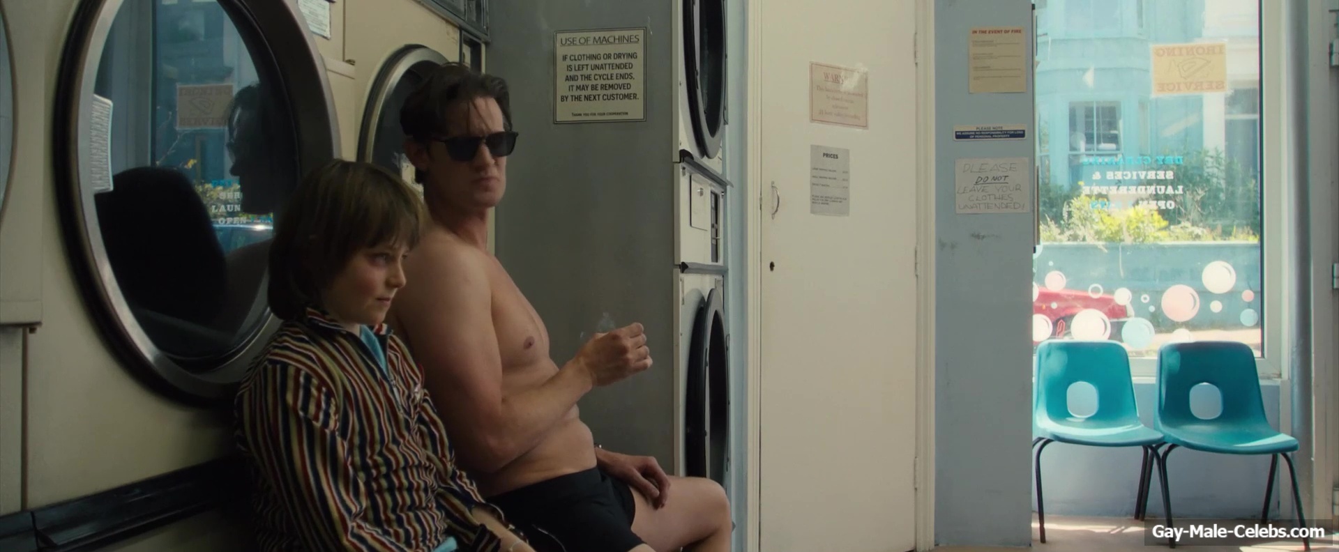 Matt Smith shirtless scenes