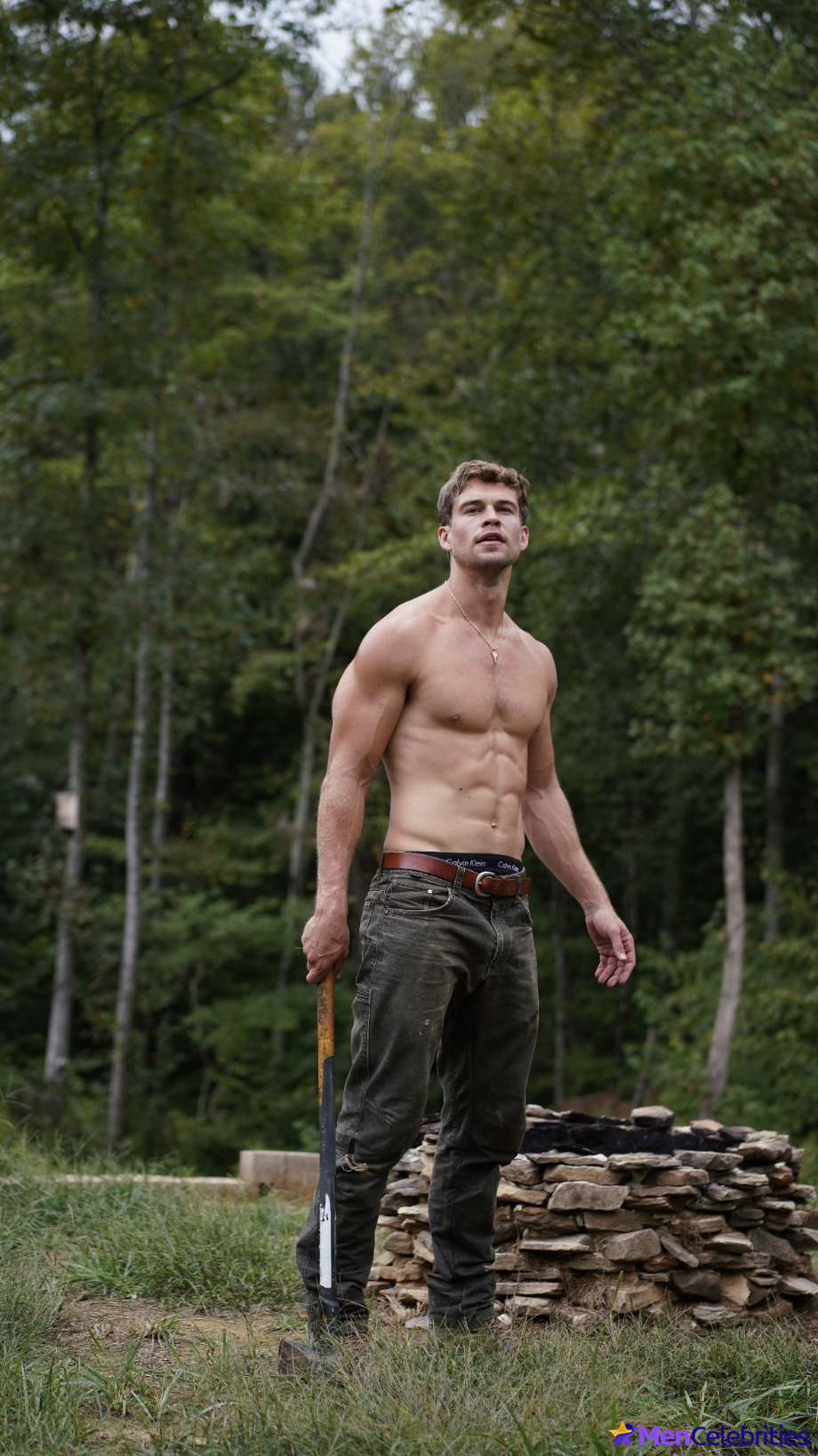 Mitchell Slaggert shirtless