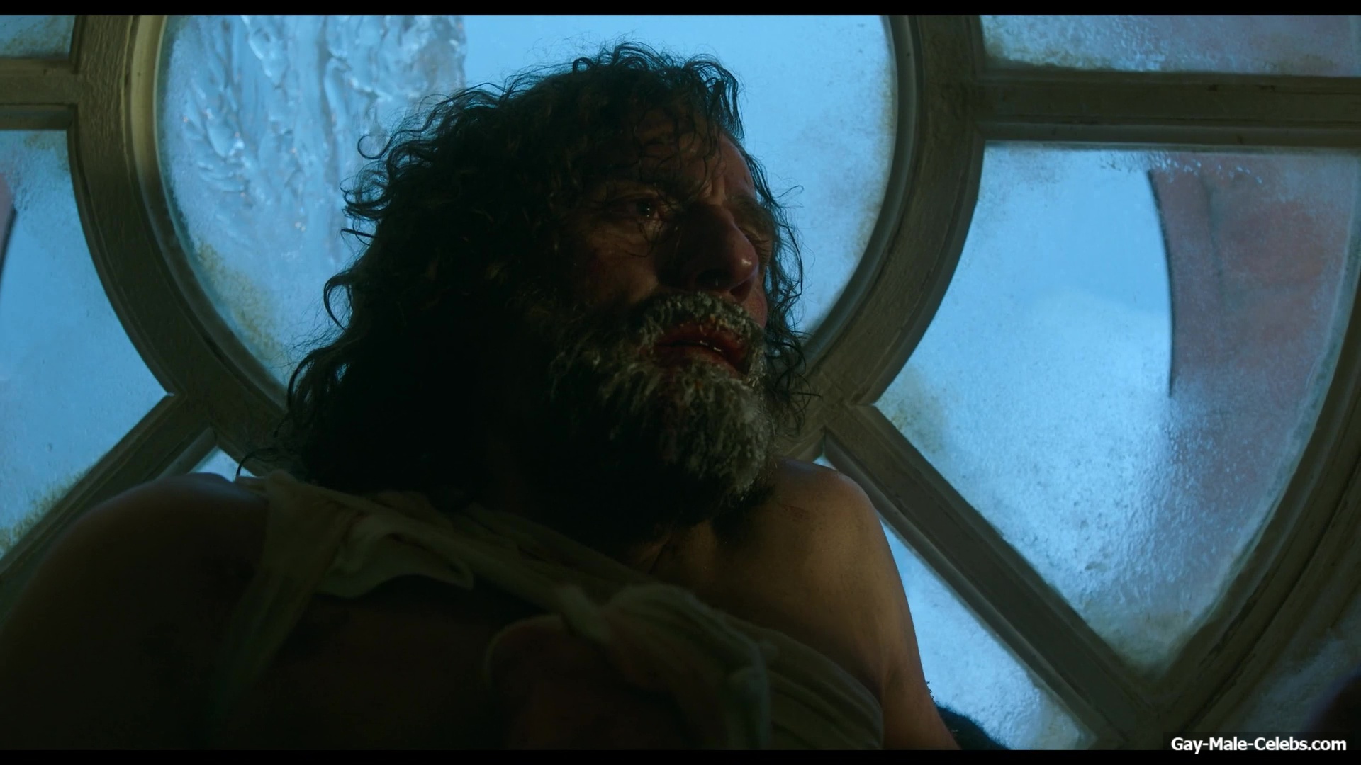 Oscar Isaac nude in Frankenstein