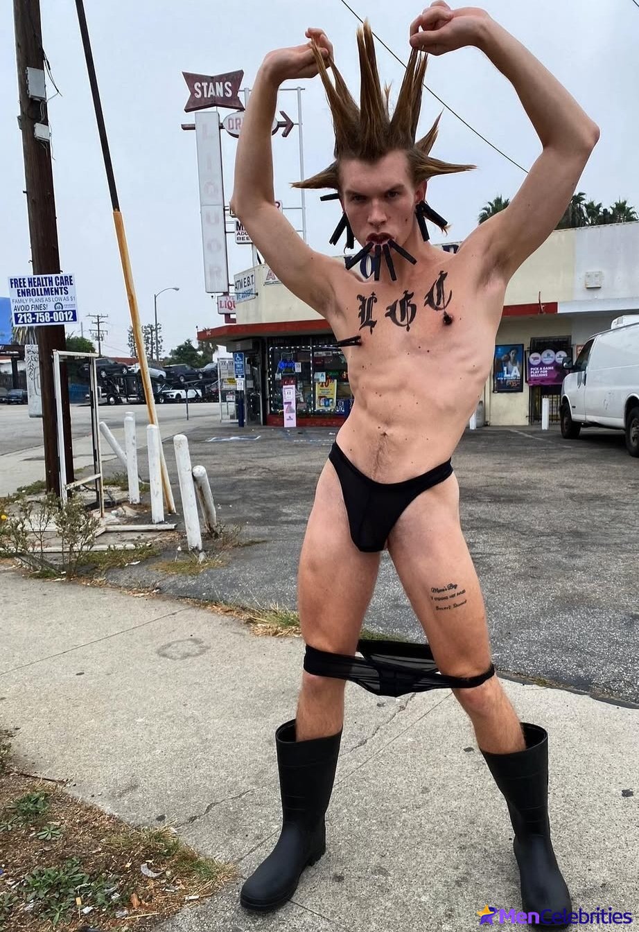 Connor Storrie penis bulge