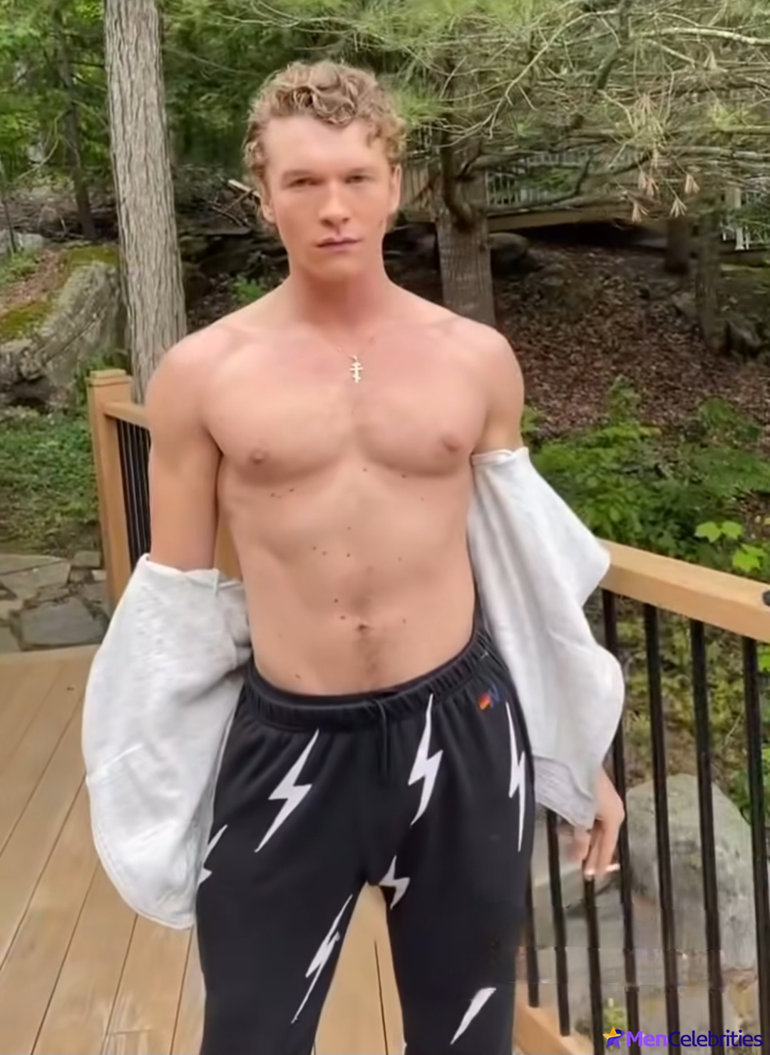 Connor Storrie naked torso