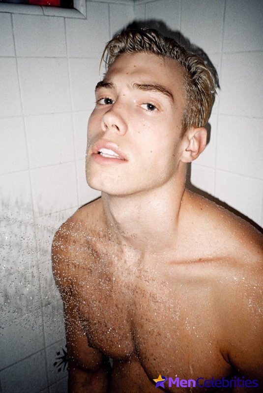 Derek Chadwick nude in shower