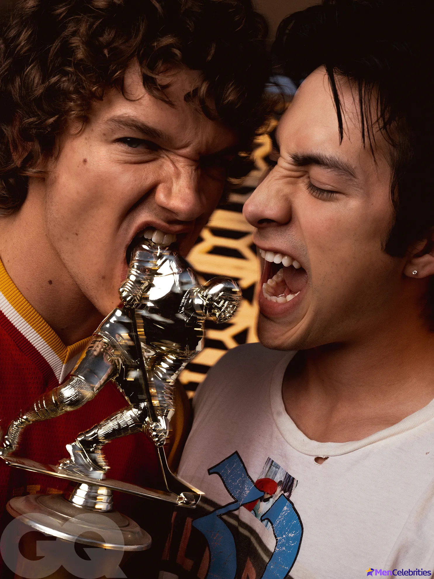 Connor Storrie and Hudson Williams shirtless in GQ