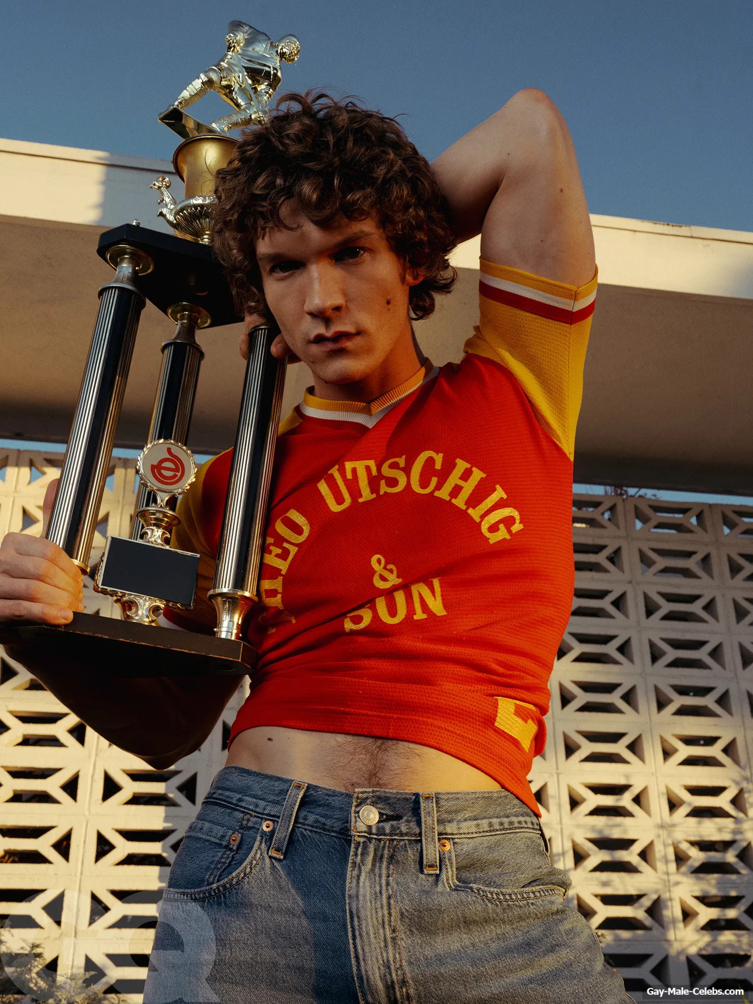 Hudson Williams and Connor Storrie nude for GQ