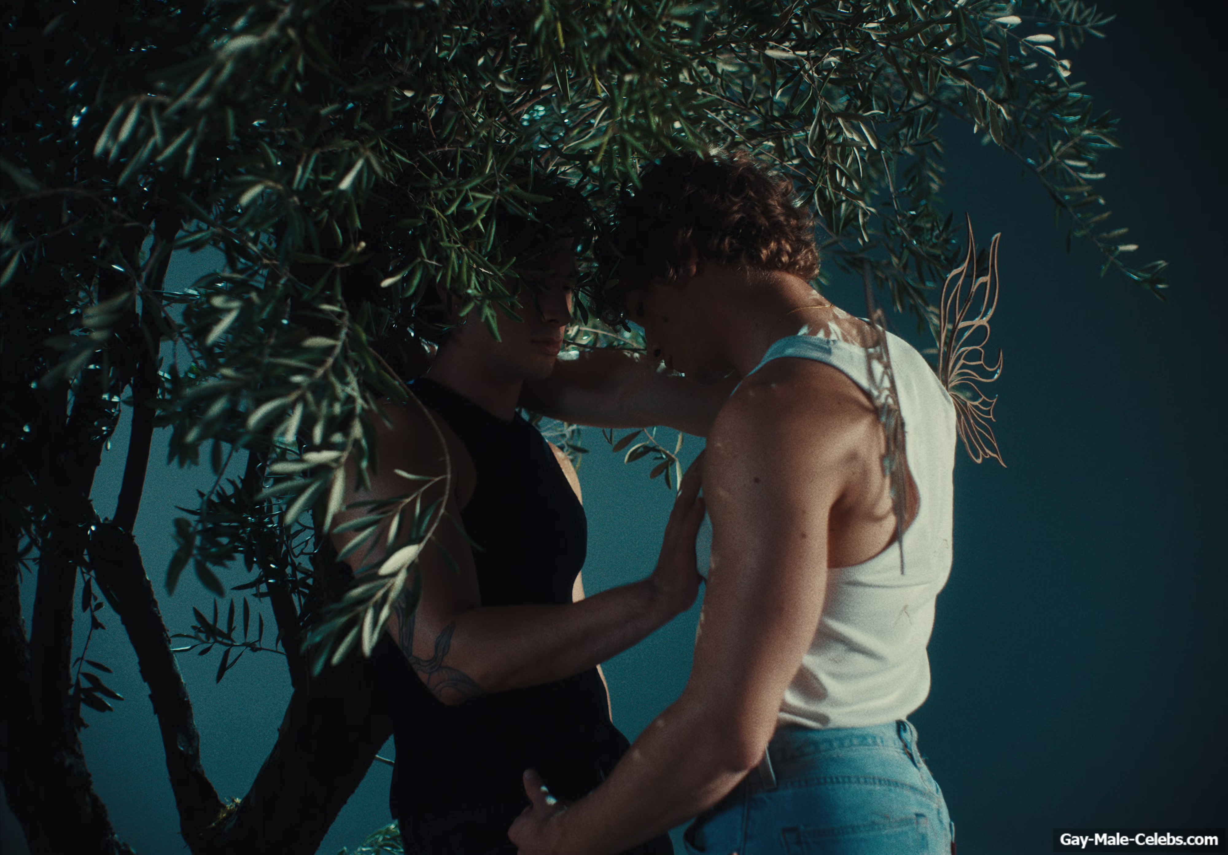 Hudson Williams and Connor Storrie nude for GQ