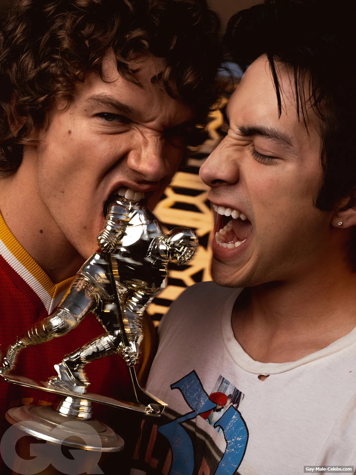 Hudson Williams and Connor Storrie nude for GQ