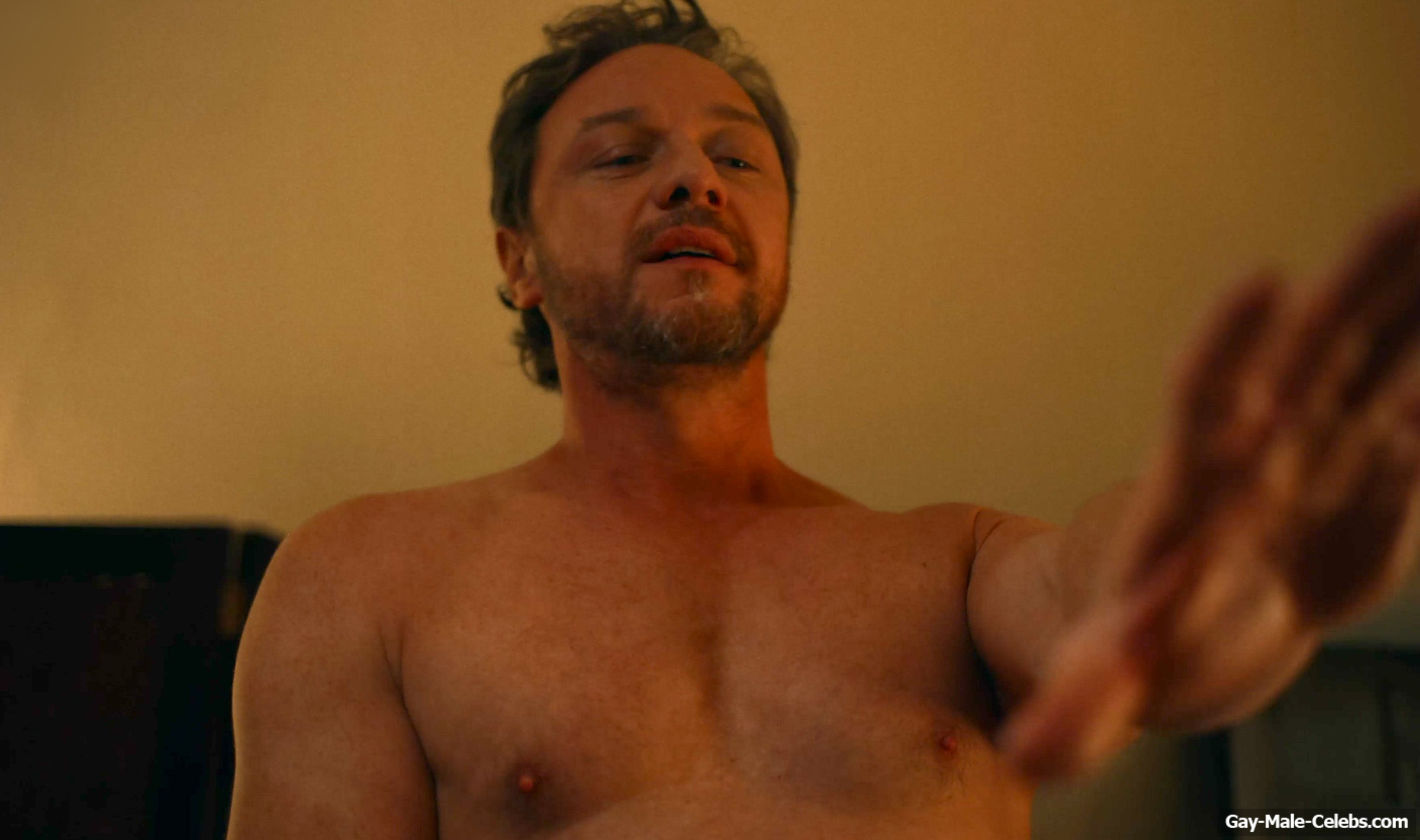 James McAvoy jerk off in Pose