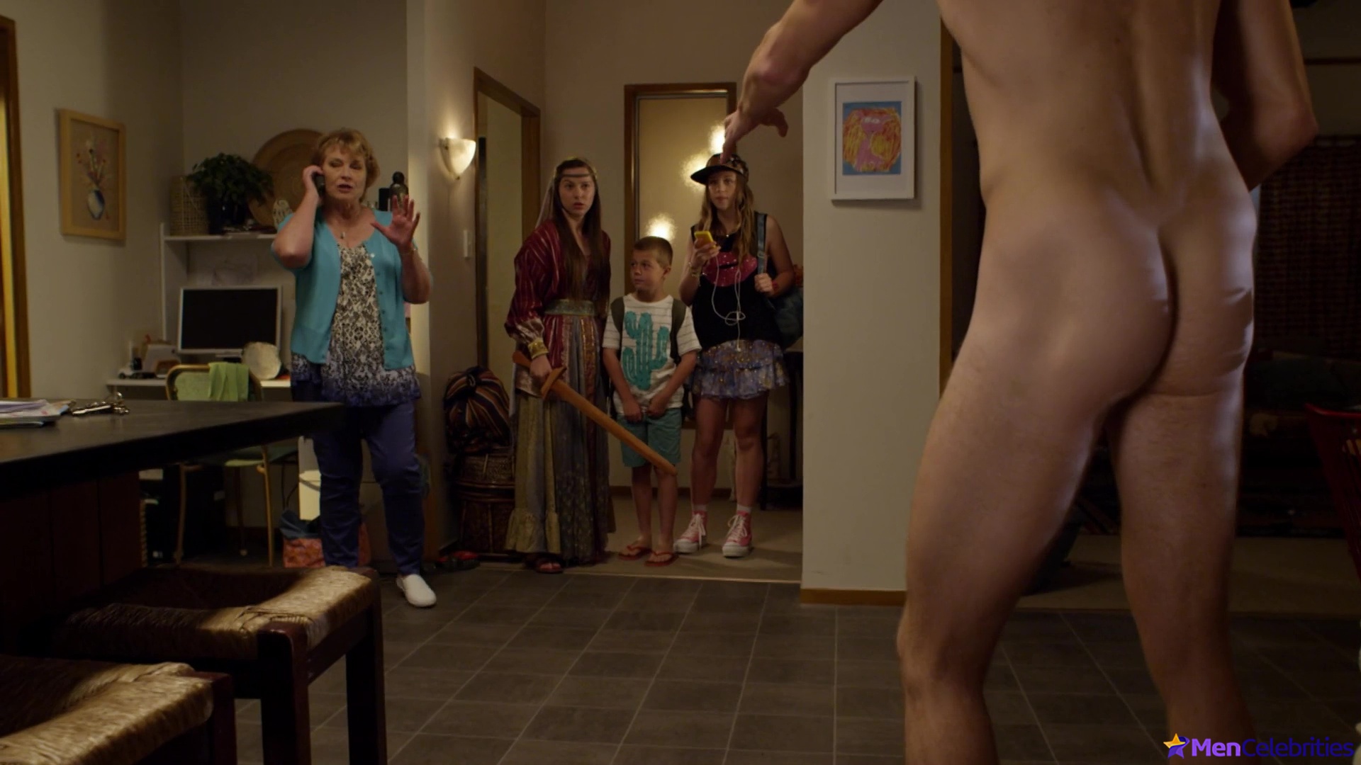 Jono Kenyon gets naked